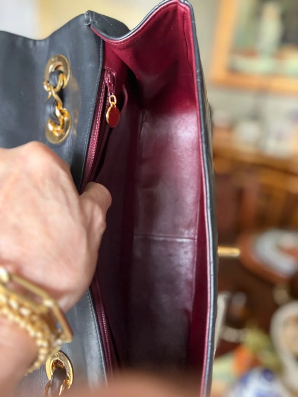 Chanel classic single flap bag